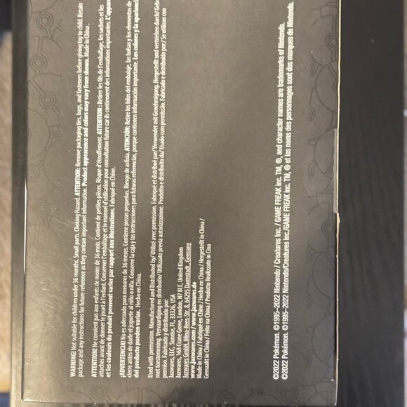 Pokemon Select Series 2 Zapdos Articulated Figure Jazwares 6" NIB Sealed 2022 - Picture 6 of 6